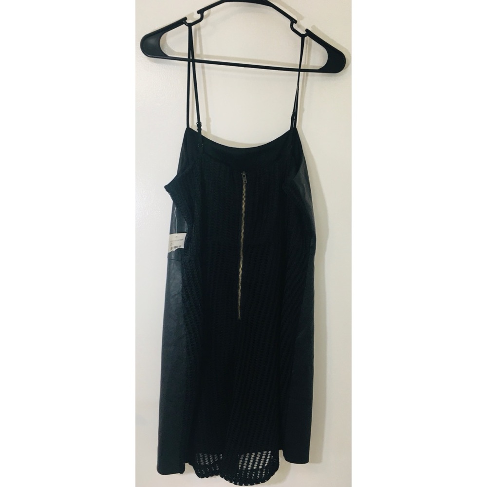 Dirty Ballerina Black Vegan Leather Dress … - Picture 7 of 11